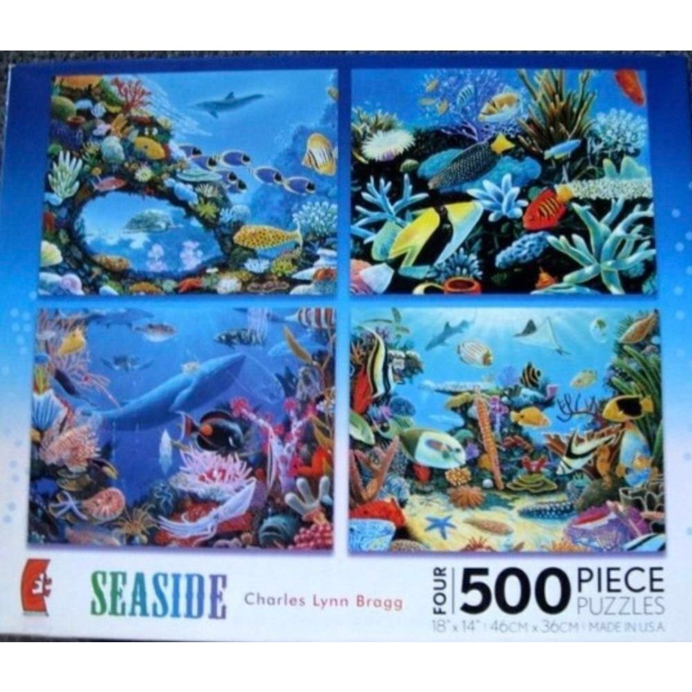 Ceaco Seaside by Charles Lynn Bragg 500 pc Jigsaw Puzzle NEW